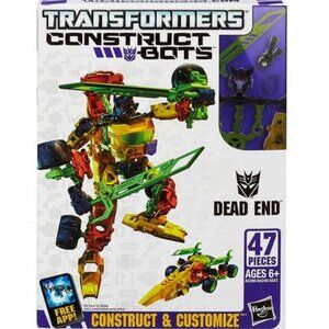 Transformers Construct-Bots Scout Class Dead End 2-in-1 Build, SEALED